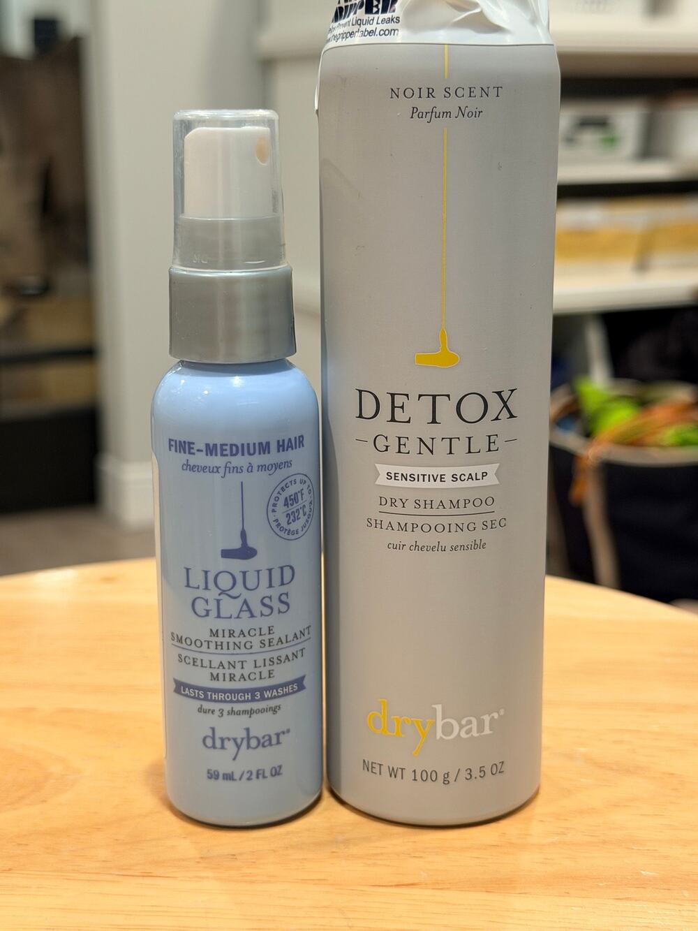 Drybar Bundle  - Detox Dry Shampoo and Liquid Glass Sealant